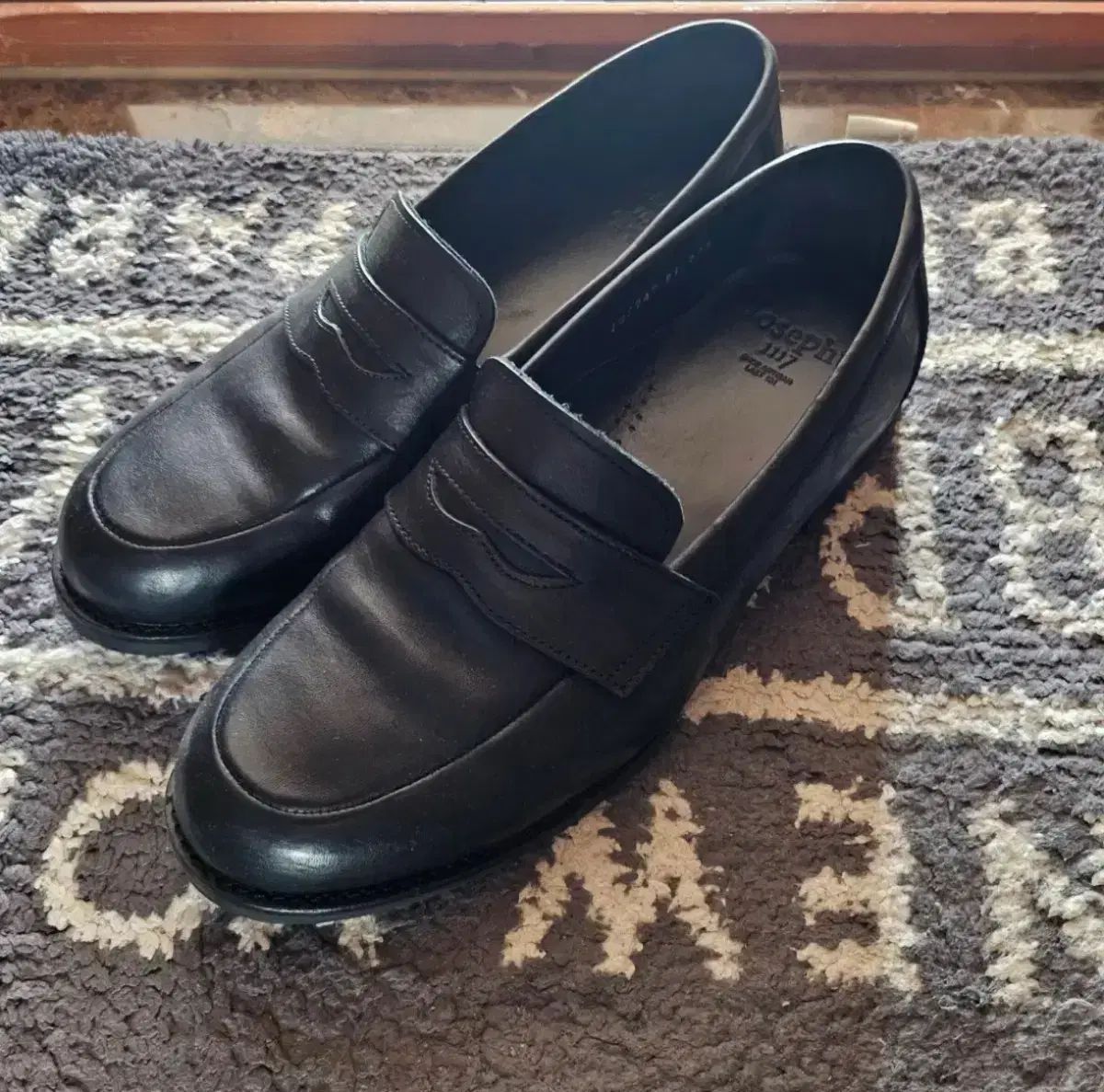 josepht ウール モーガン 275 ブラック