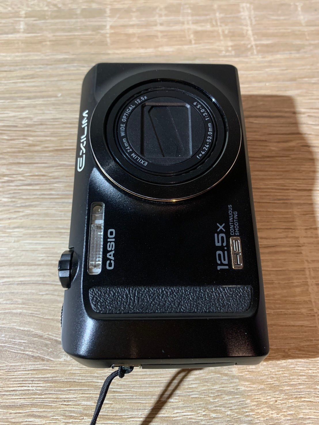 7691 CASIO カシオ EXILIM EX-ZR200 ブラック デジカメ 動作確認済み