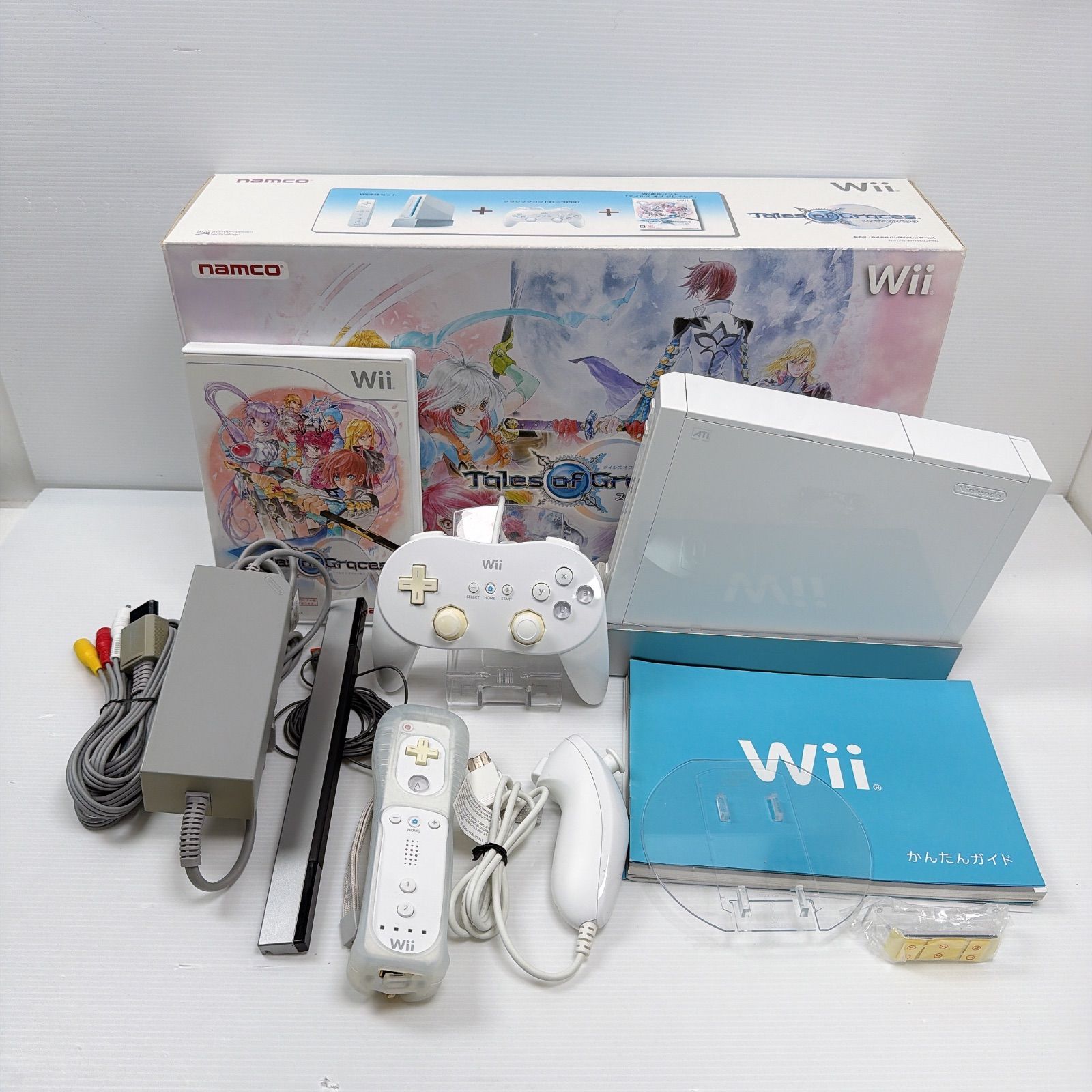 ニンテンドー Wii テイルズ オブ グレイセス スペシャルパック Tales of Graces 本体 箱 遊べるセット Nintendo RVL 001