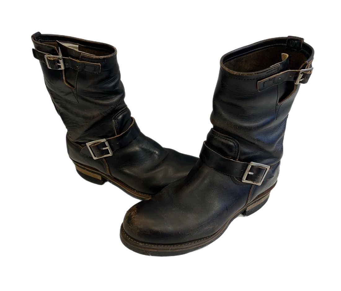 レッドウィング RED WING 90 s エンジニアブーツPT 91 ANSI Z 41 PT 茶芯 2403 メンズ靴 ブーツ エンジニア ブラック 8 1|2 101 sh-2443