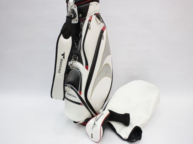 中古】 ブリヂストン ツアーステージ V773 8本セット 専用キャディ