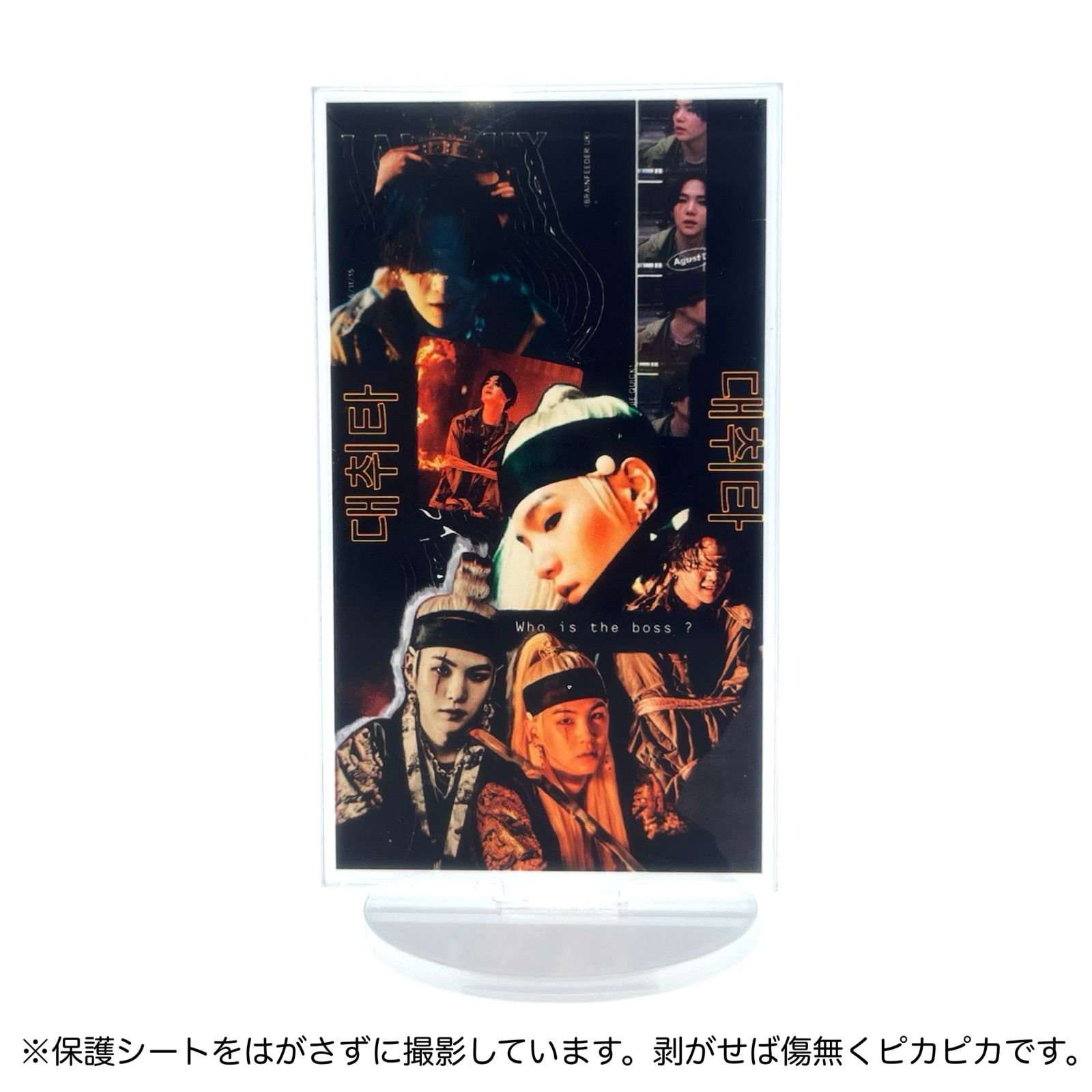 BTS SUGA ユンギ マスター アクリルパネル② BTS SUGA ユンギ マスター