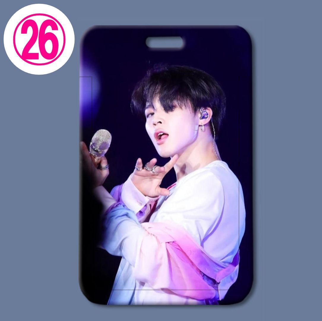 ジミン25.26】カードケース☆2個セット☆BTS・JIMIN☆トレカ