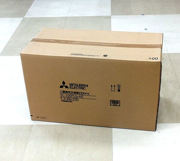 三菱電機 換気空清機ロスナイ VL-100 PU 2-AE 壁掛2パイプ取付タイプ