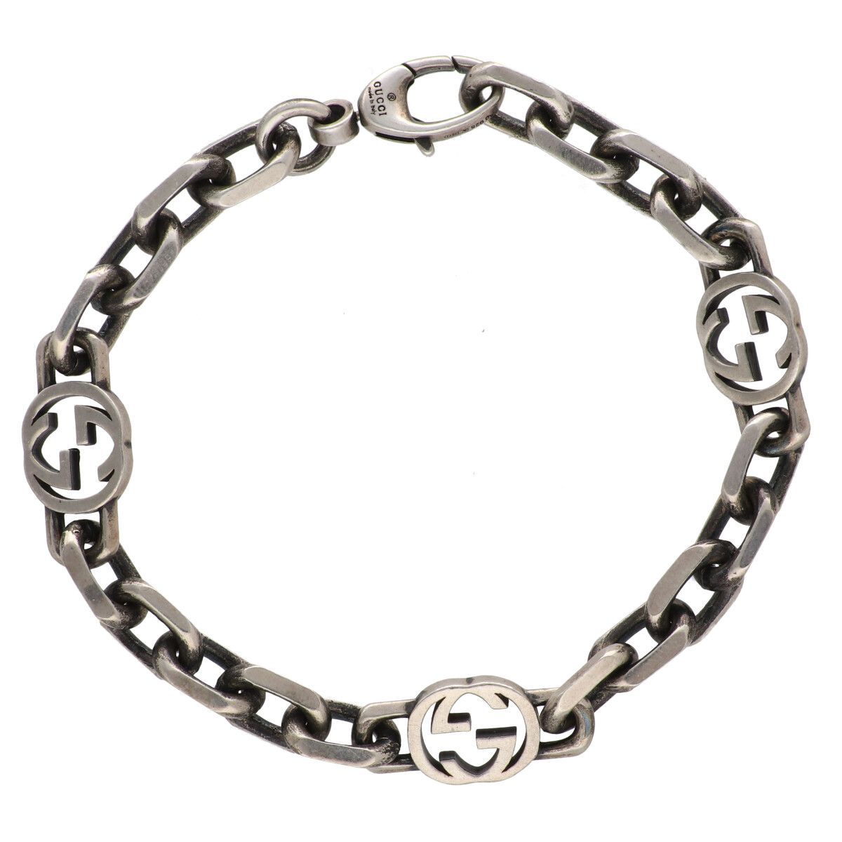 中古】 GUCCI グッチ チェーン ブレスレット ブレスレット インター