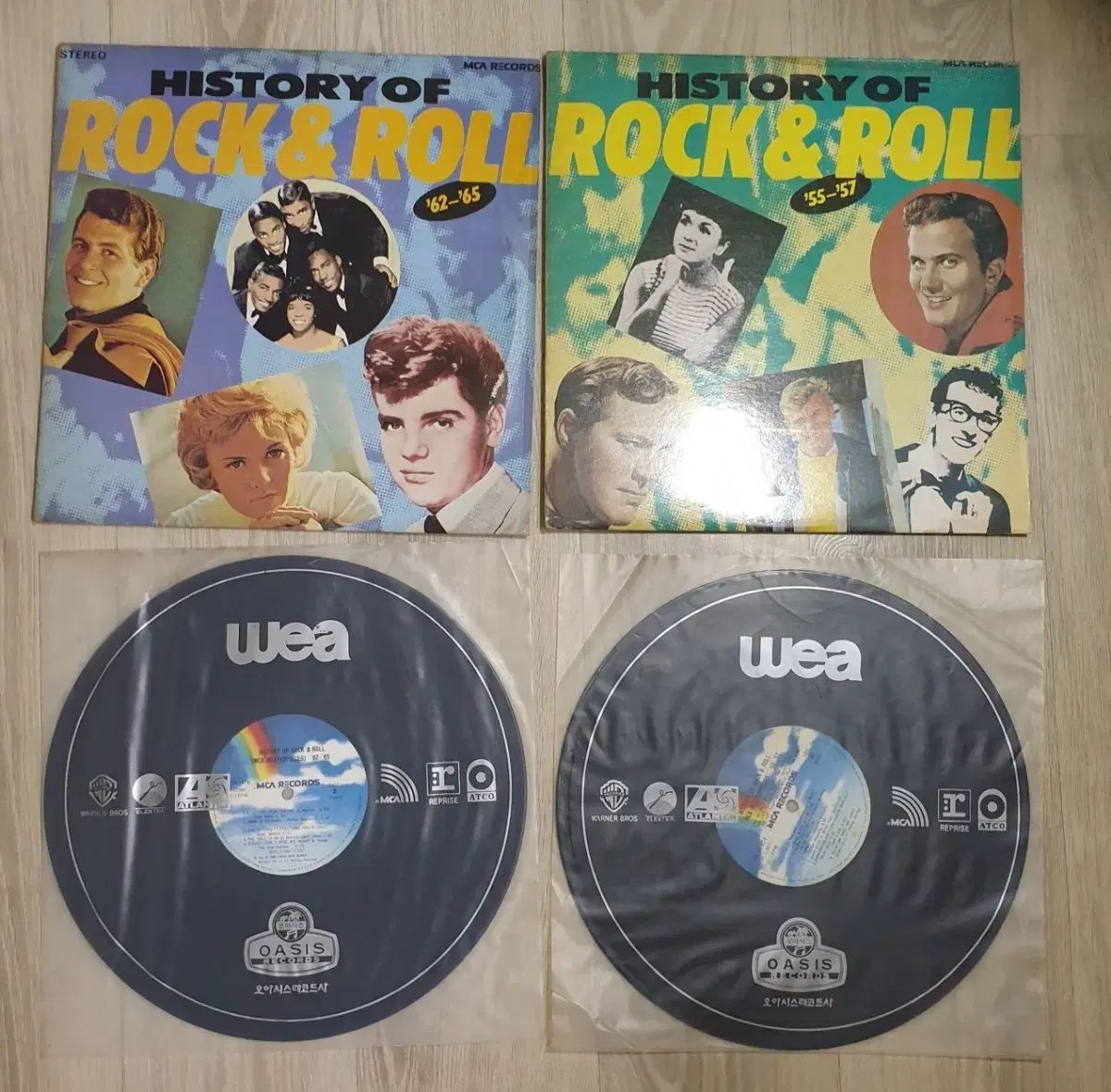 HISTORY OF ROCK ＆ ROLL LP CD 2 腸 セット