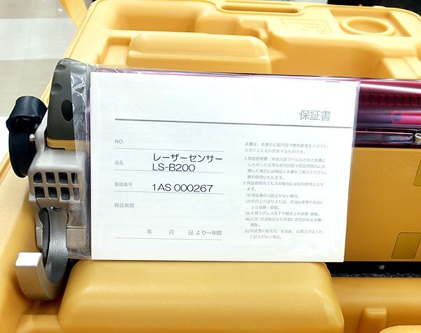 TOPCON トプコン レーザーセンサー LS B 200 オングレードマッチング機能搭載 光学機器 計測 検査 DIY 工具