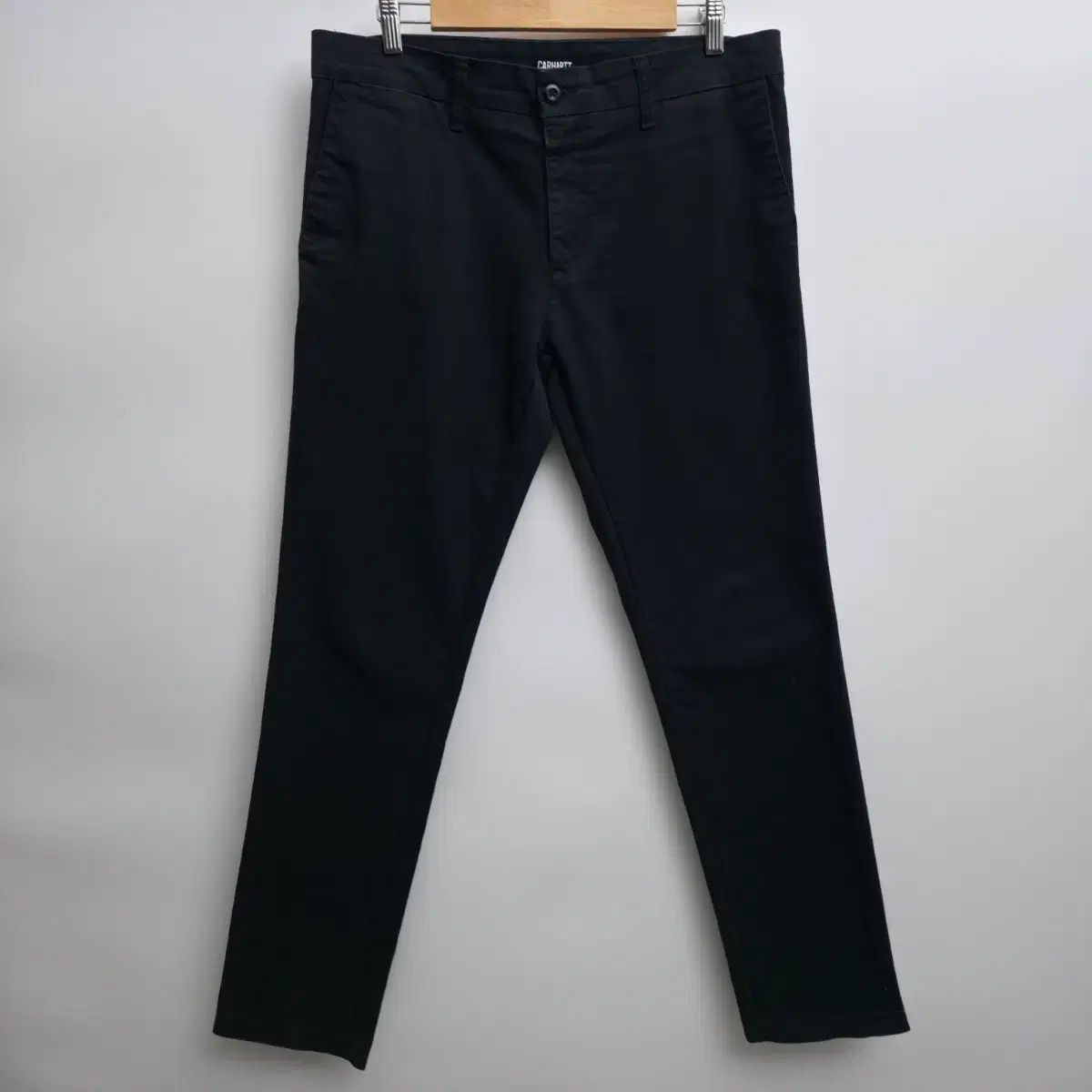 34/32 Carhartt カーハート 麻 マスター パンツ ブラック carhartt