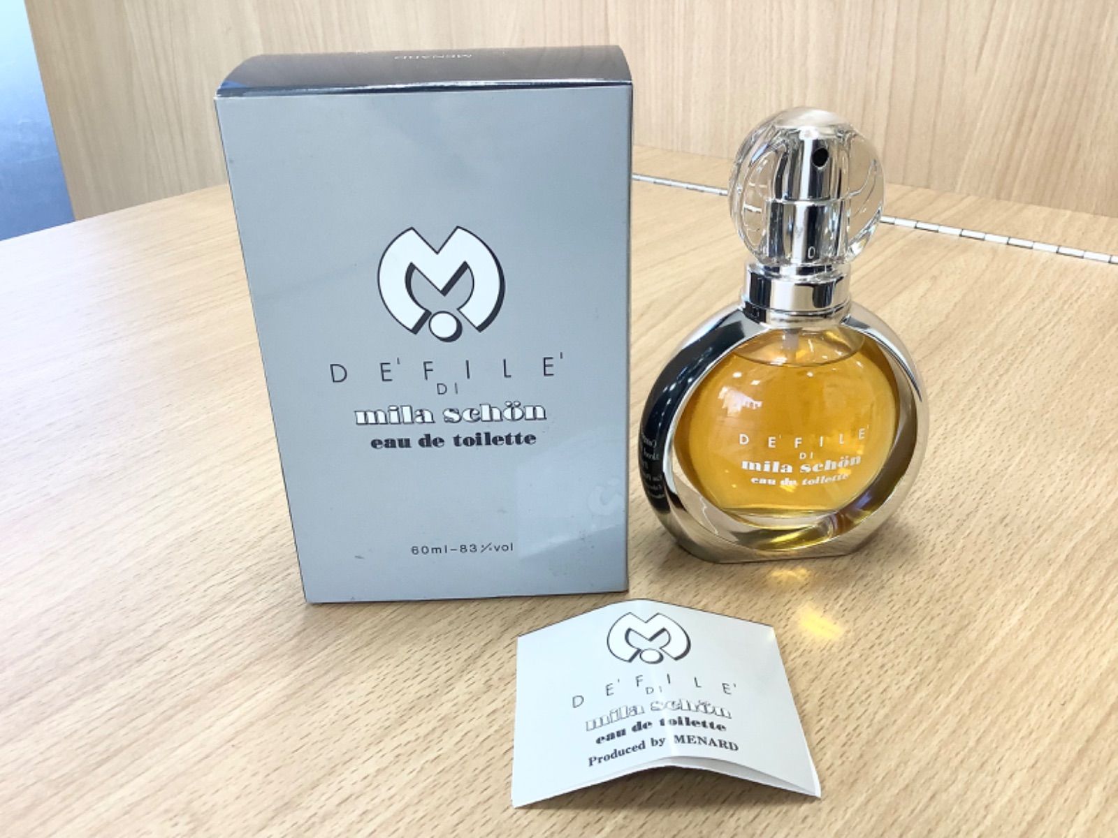 G1561箱ありメナード デフィレ ディ ミラ・ショーン オードトワレ60ml