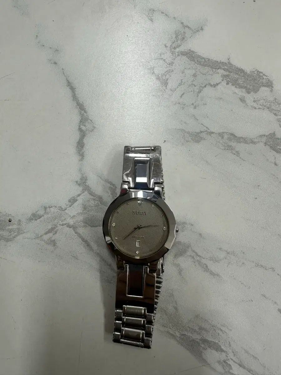 ソーダ SODA タングステン ベゼル - サファイア ステンドグラス メンズ 時計