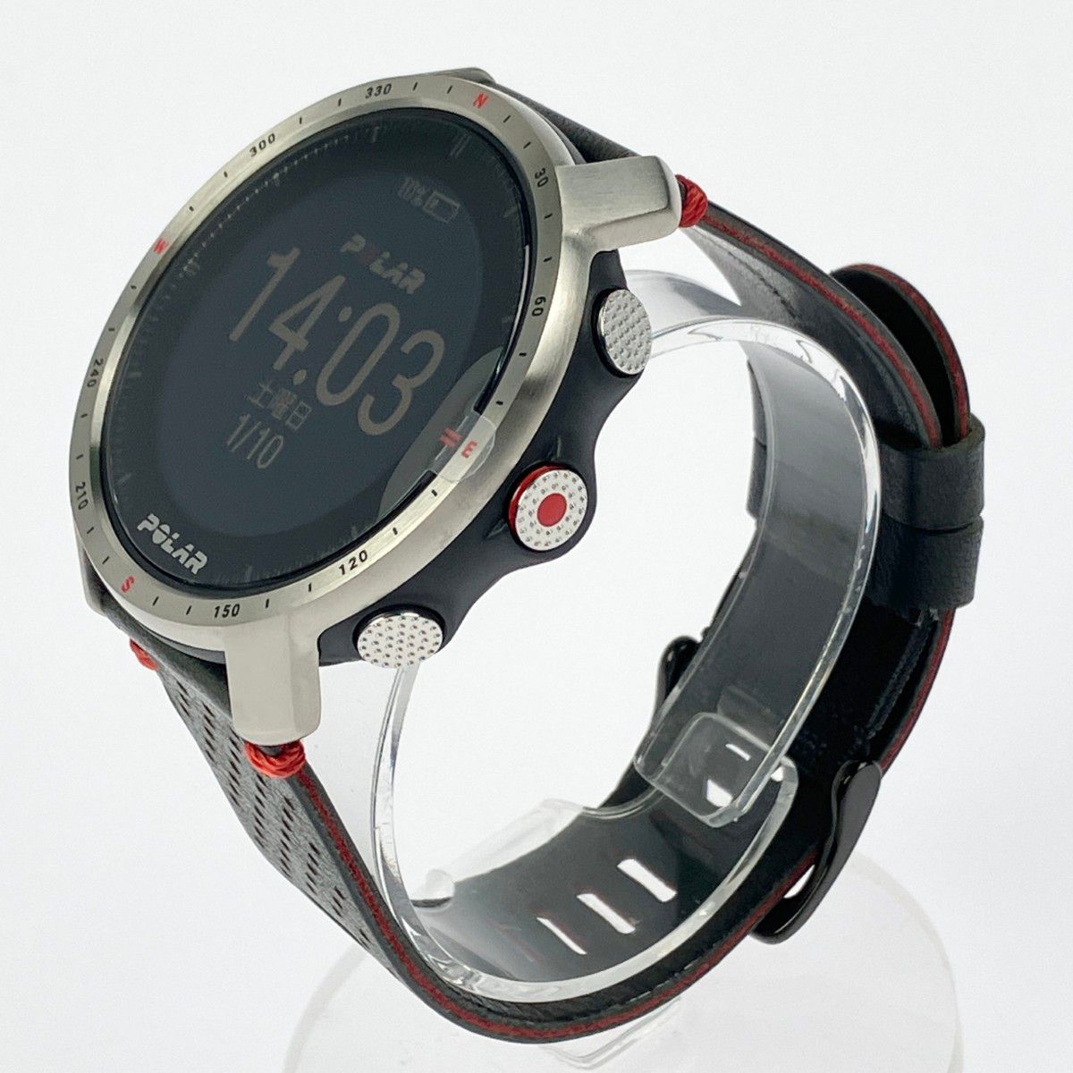 ▽▽POLAR ポラール Grit X Pro Titan M|L GPSマルチスポーツウォッチ