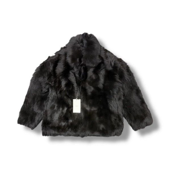 参考上代283800円 ♥ stein ssstein 24 AW SHEEP FUR JACKET シープファージャケット シュタイン ST.918 ブラック M 99300 A