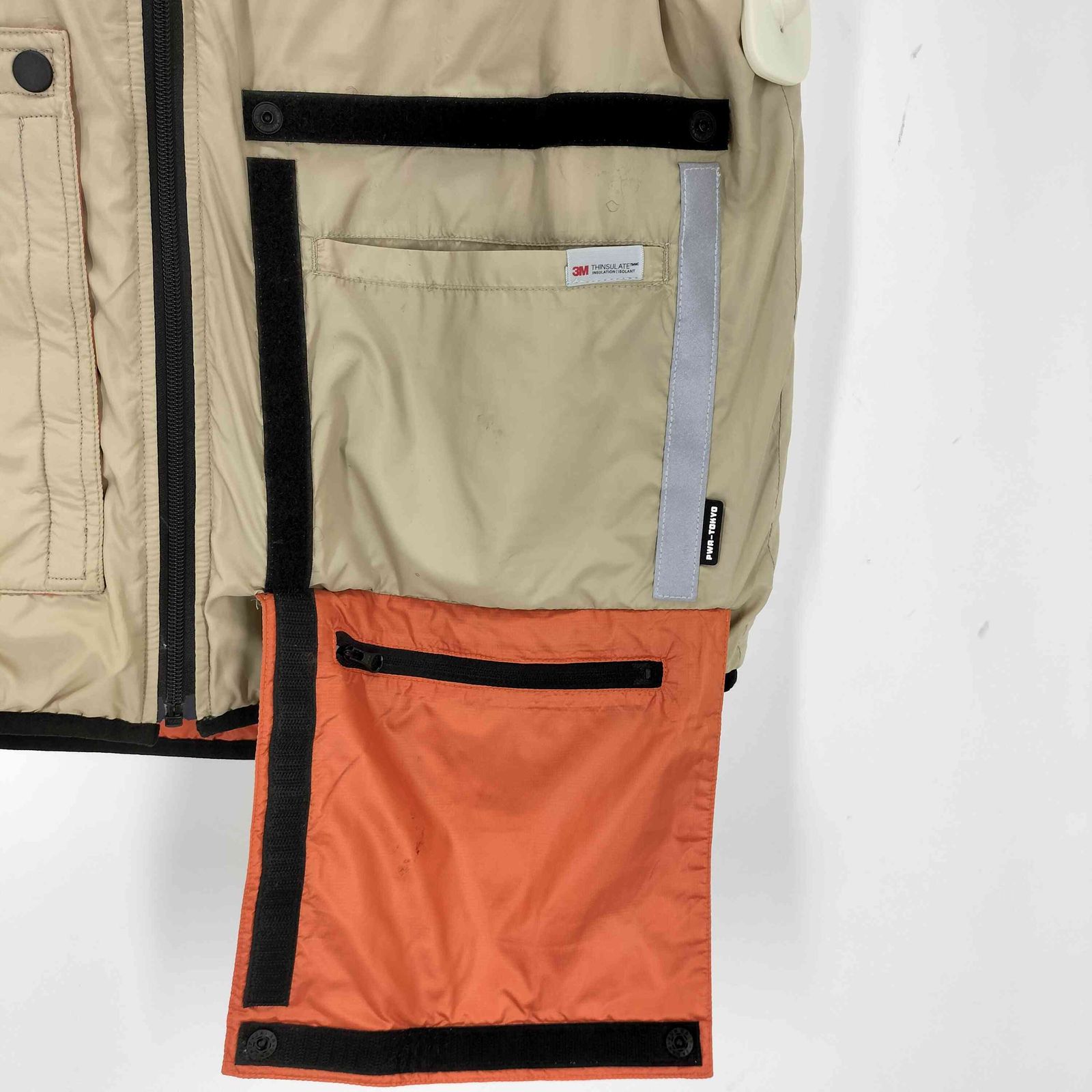 プア PWA 22AW MYSTERY BOX リバーシブル中綿ナイロンベスト メンズ