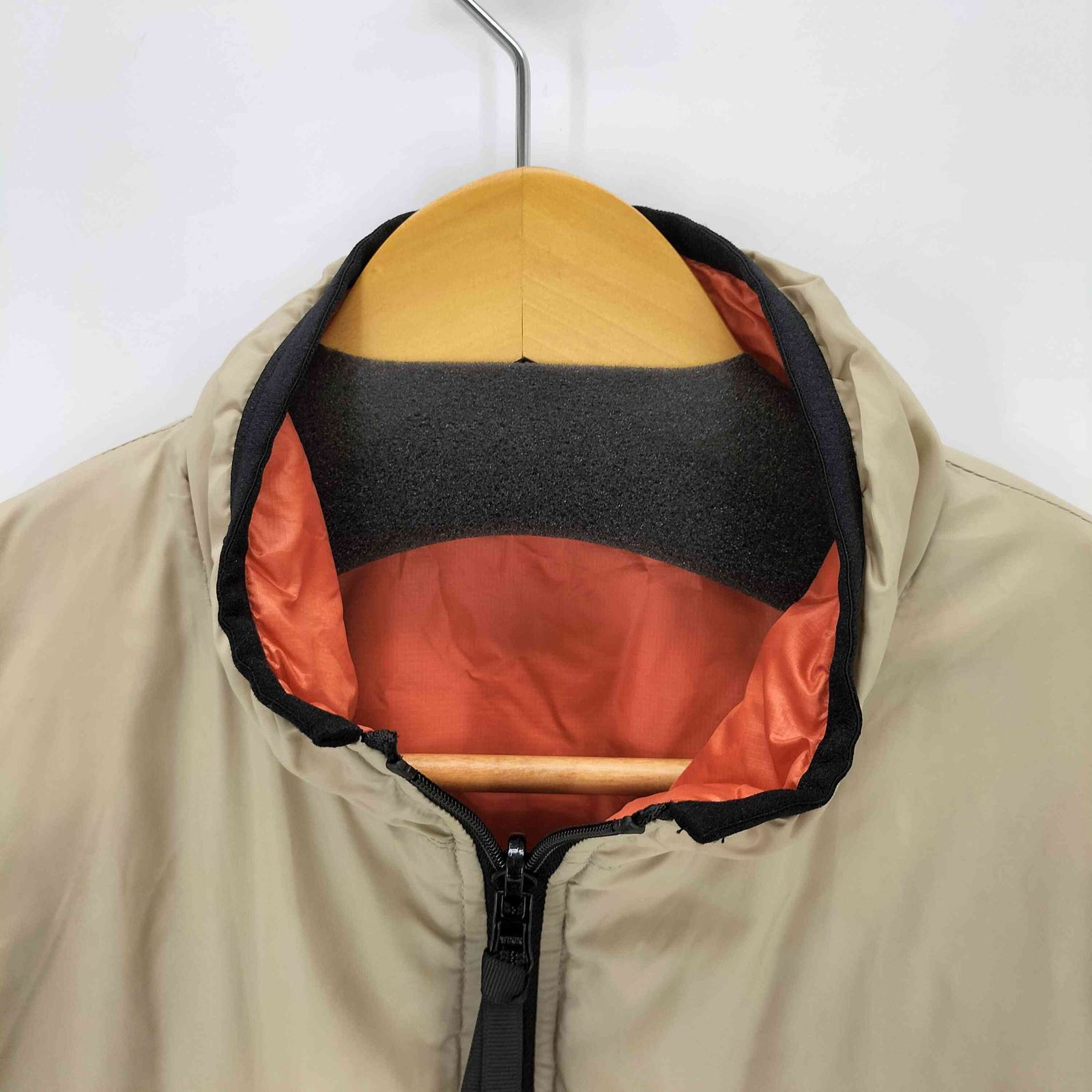 美品 PWA ミステリーボックス リバーシブル 中綿ベスト ベージュ