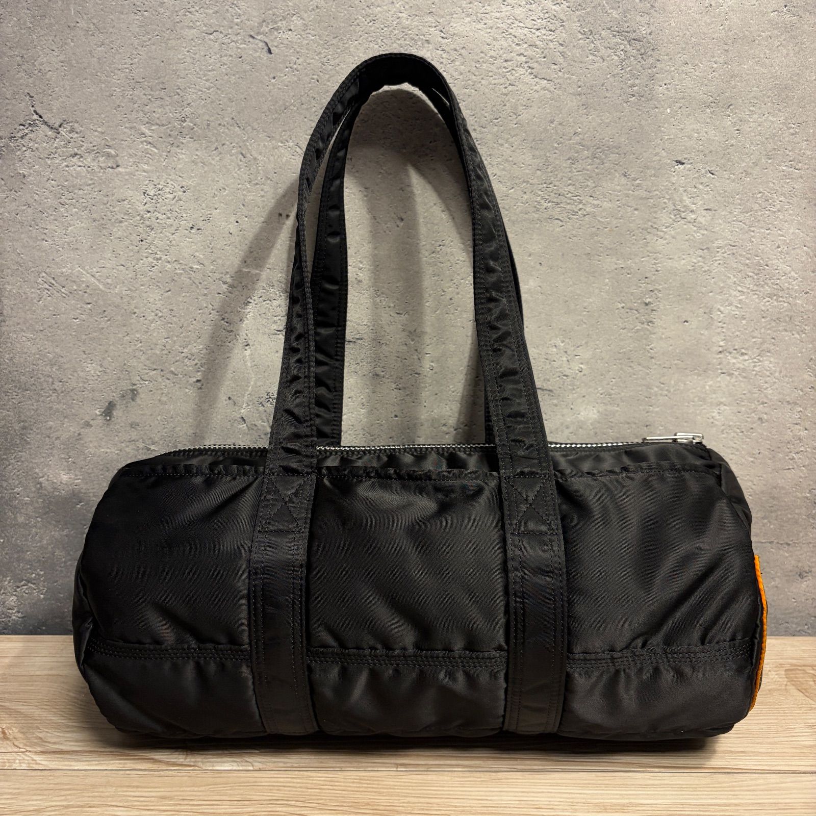 ✨PORTER タンカー ミニドラム L ブラック 旧ファスナー 吉田カバン