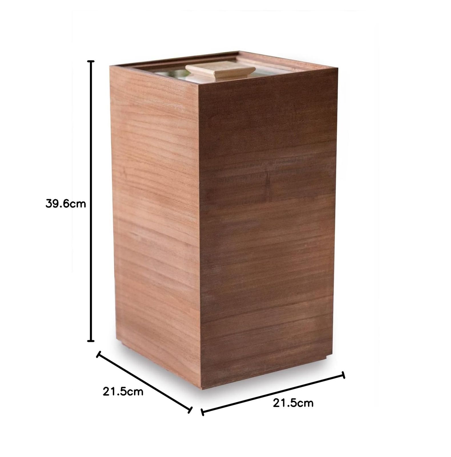 桐製 米びつ ライスカップ付き 柿渋塗装 黒 10 Kg ライスストッカー フードストッカー 保存容器 桐箱 日本製 木製 お米 玄米 雑穀米 乾物 防虫 防湿 調湿 防腐