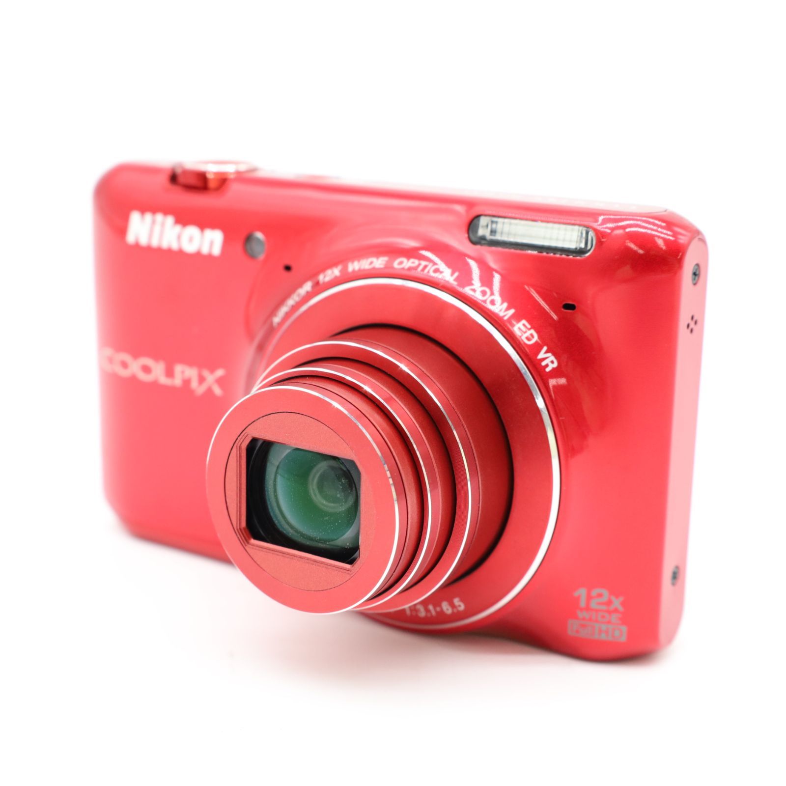 Nikon COOLPIX S6400 赤　動作未確認 Nikon Coolpix S6400 動作確認済み 美品 赤 付属品付き ☆良品☆ NIKON