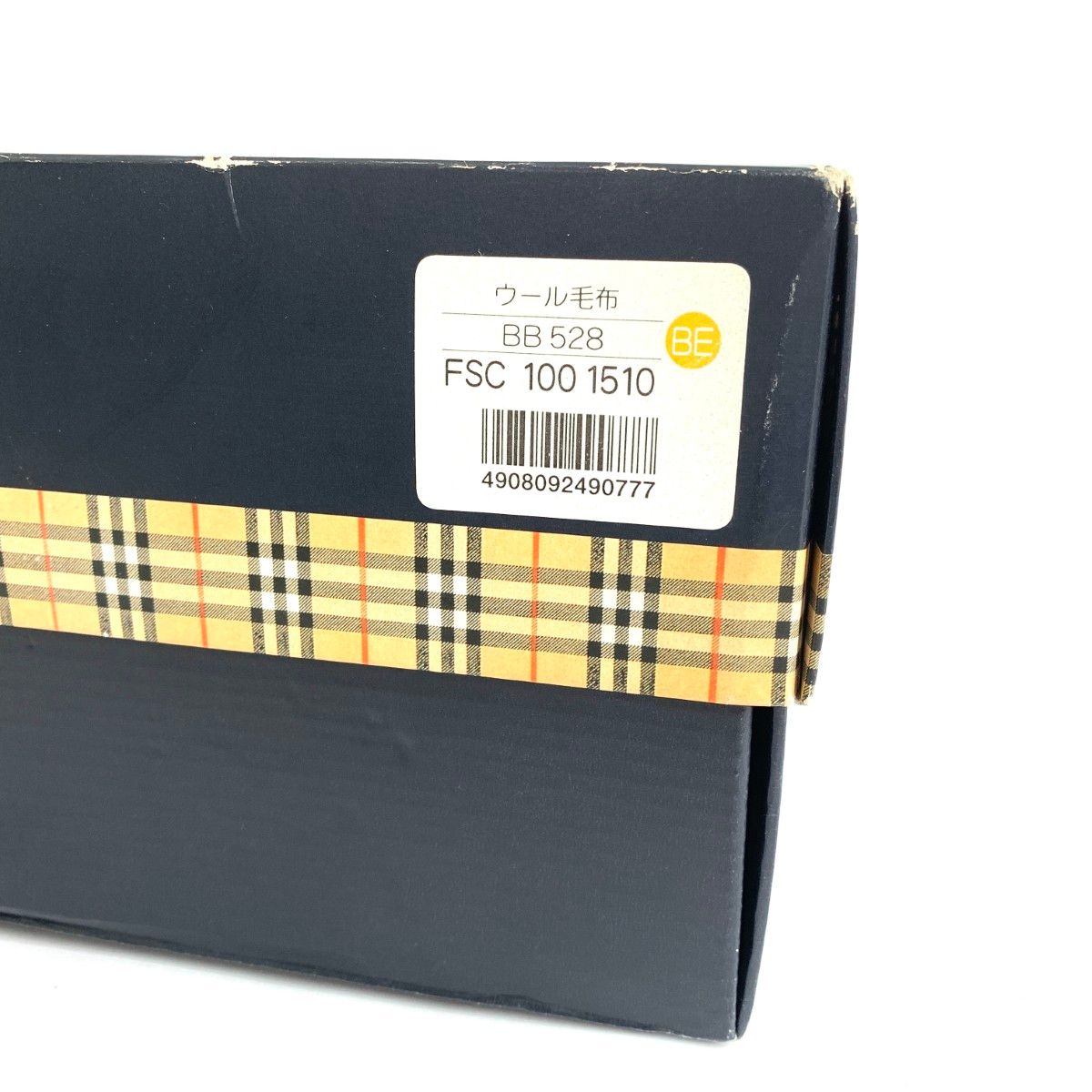 BURBERRY LONDON バーバリーロンドン ウール毛布 ホースロゴ刺繍/ノバ