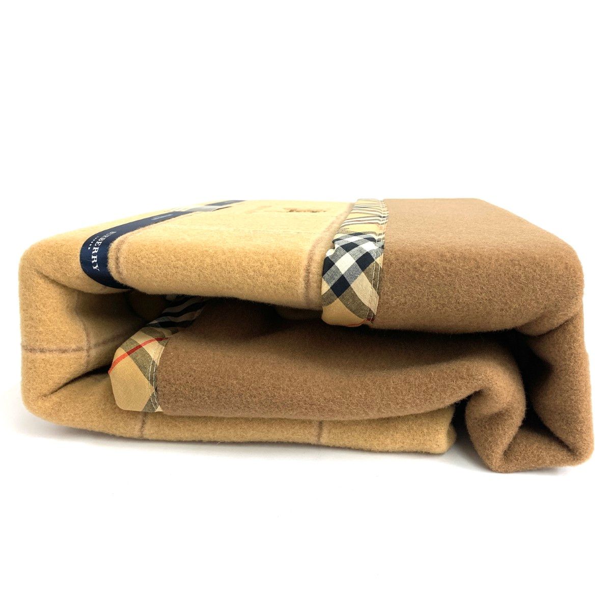 BURBERRY LONDON バーバリーロンドン ウール毛布 ホースロゴ刺繍/ノバ