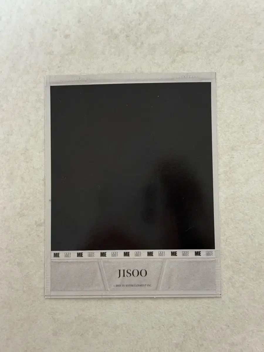 BLACKPINK ジス(JISOO) ME ソロ SOLO チェキ ポラロイド 写真 - メルカリ