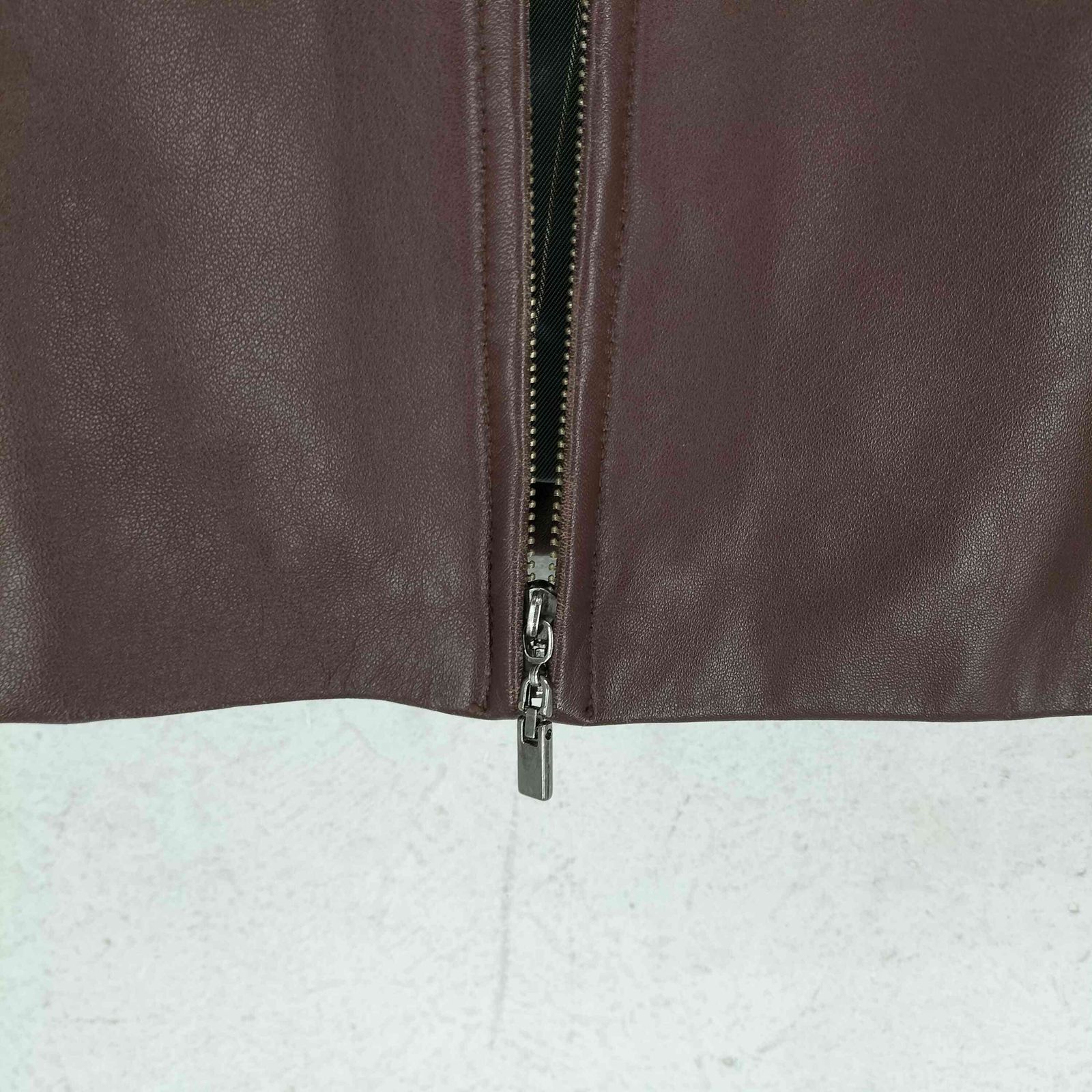 ユーズドフルギ USED古着 lamb leather ラムレザーシングルライダース