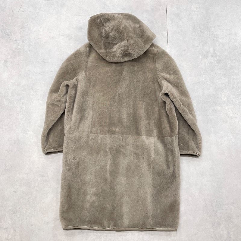 Pelley Lusso ペレリールッソ ムートンコート リバーシブル ロング 羊
