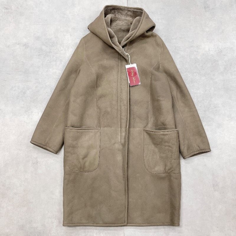 Pelley Lusso ペレリールッソ ムートンコート リバーシブル ロング 羊