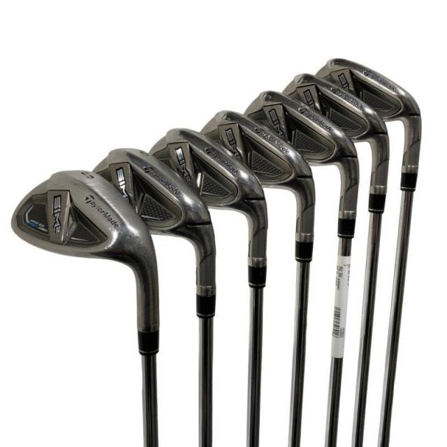 中古】 テーラーメイド SIM2 MAX・OS 8S アイアンセット IR KBS MAX