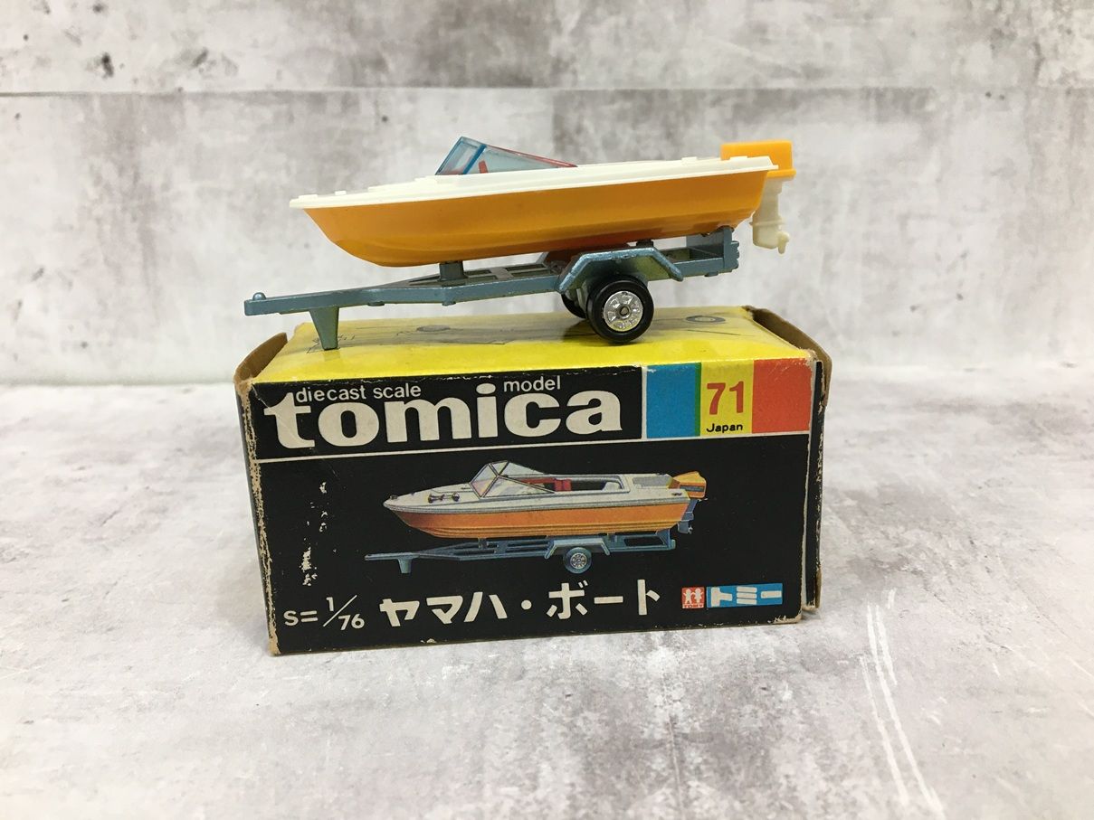 119 黒箱トミカ ヤマハ ボート 日本製 No.71【T0265-004】 - メルカリ