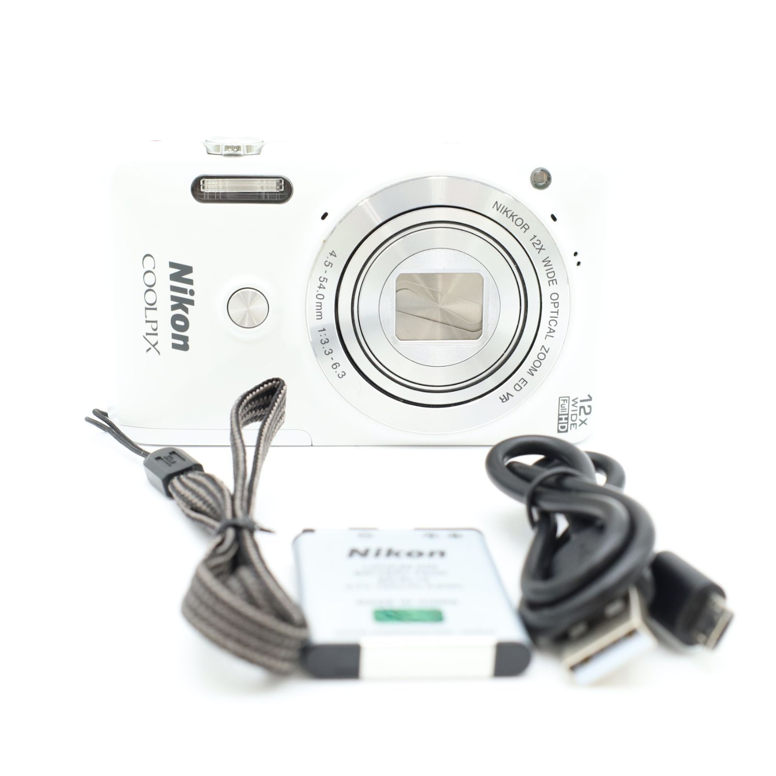 ≪美品≫ Nikon COOLPIX S6900 ボディ ホワイト #20251221-3099 - メルカリ