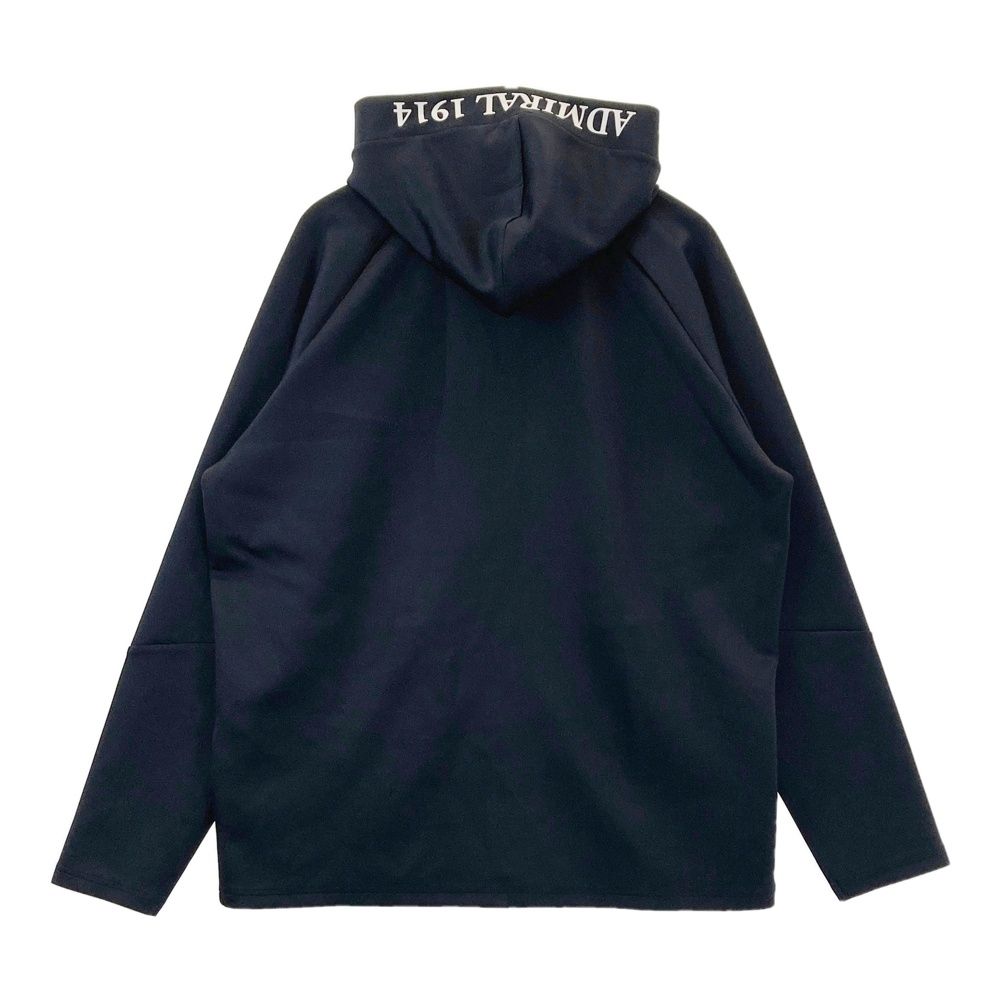 サイズ：XL ADMIRAL アドミラル 長袖 ジップパーカー ブラック系