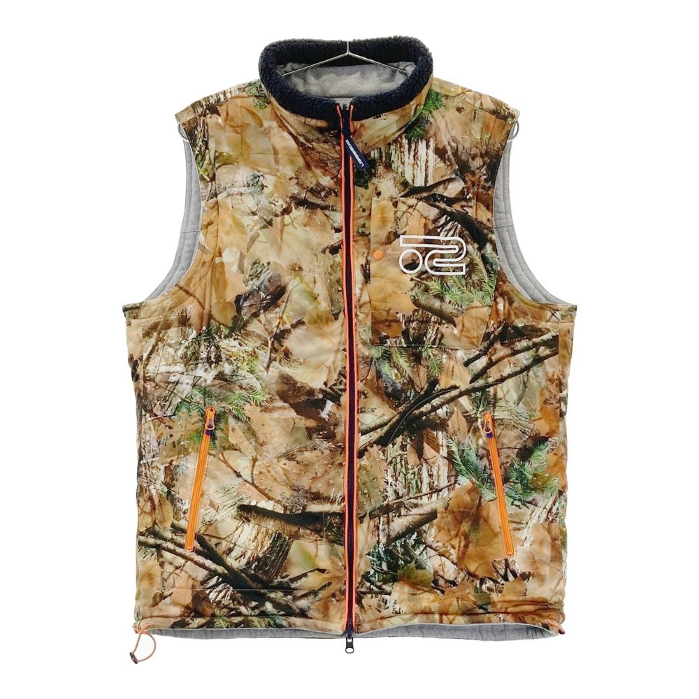 サイズ：L ROSASEN ロサーセン リバーシブル ジップベスト グレー系