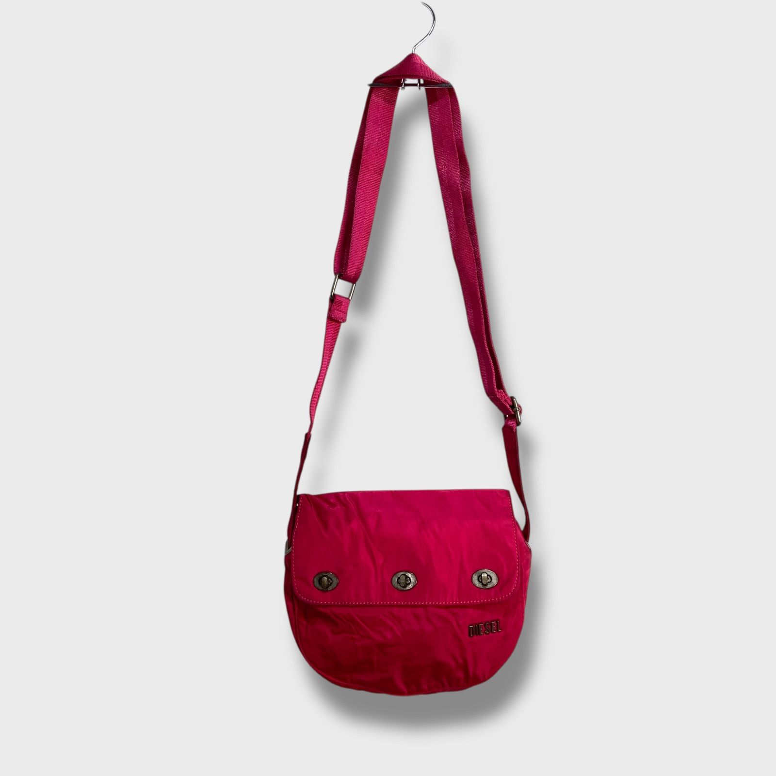 ☆DIESEL☆ディーゼル☆ミニショルダーバッグ☆Y2K☆ナイロンバッグ