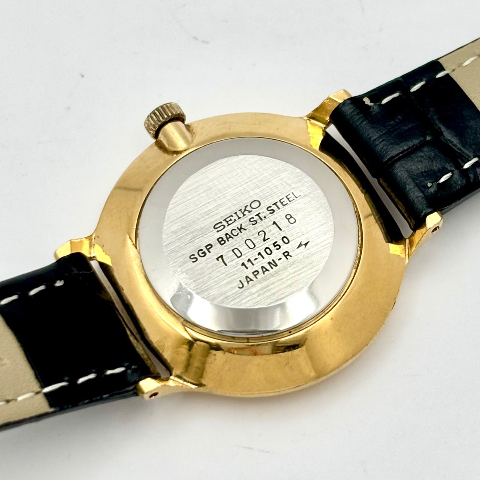 稼働】SEIKO セイコー Socie ソシエ 機械式 手巻き ゴールド