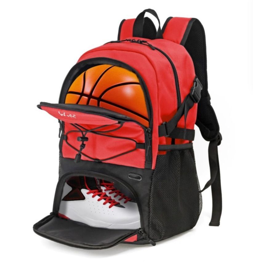 バスケ リュック 32L バスケットリュック ボール収納 7号 6号 大容量 スポーツバッグ シューズ収納 リュックサック サッカー バック ジュニア 多機能 バックパッ バスケ リュック 32L バスケットリュック ボール収納 7号 6号 大容量