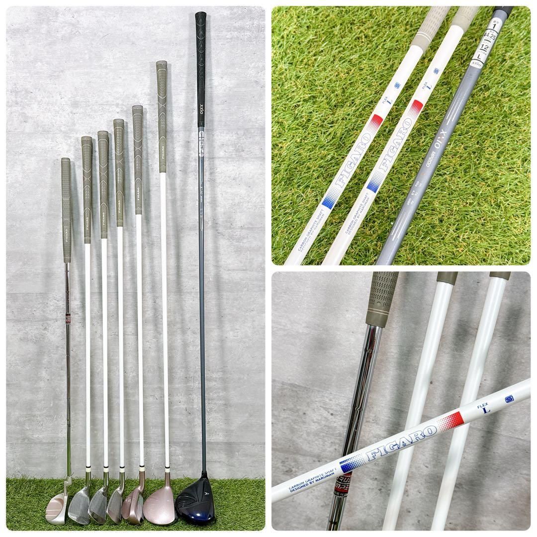 ゴルフクラブセット レディース XXIO ゼクシオ FIGARO フィガロ ハーフ