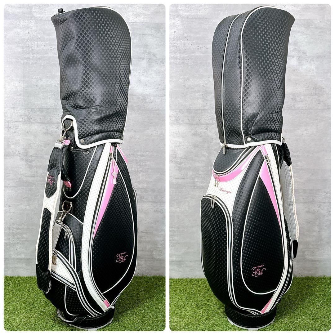 バック美品‼️FIGARO PARIS ゴルフバッククラブセットハーフセット7本 ゴルフクラブセット レディース XXIO ゼクシオ FIGARO フィガロ ハーフ