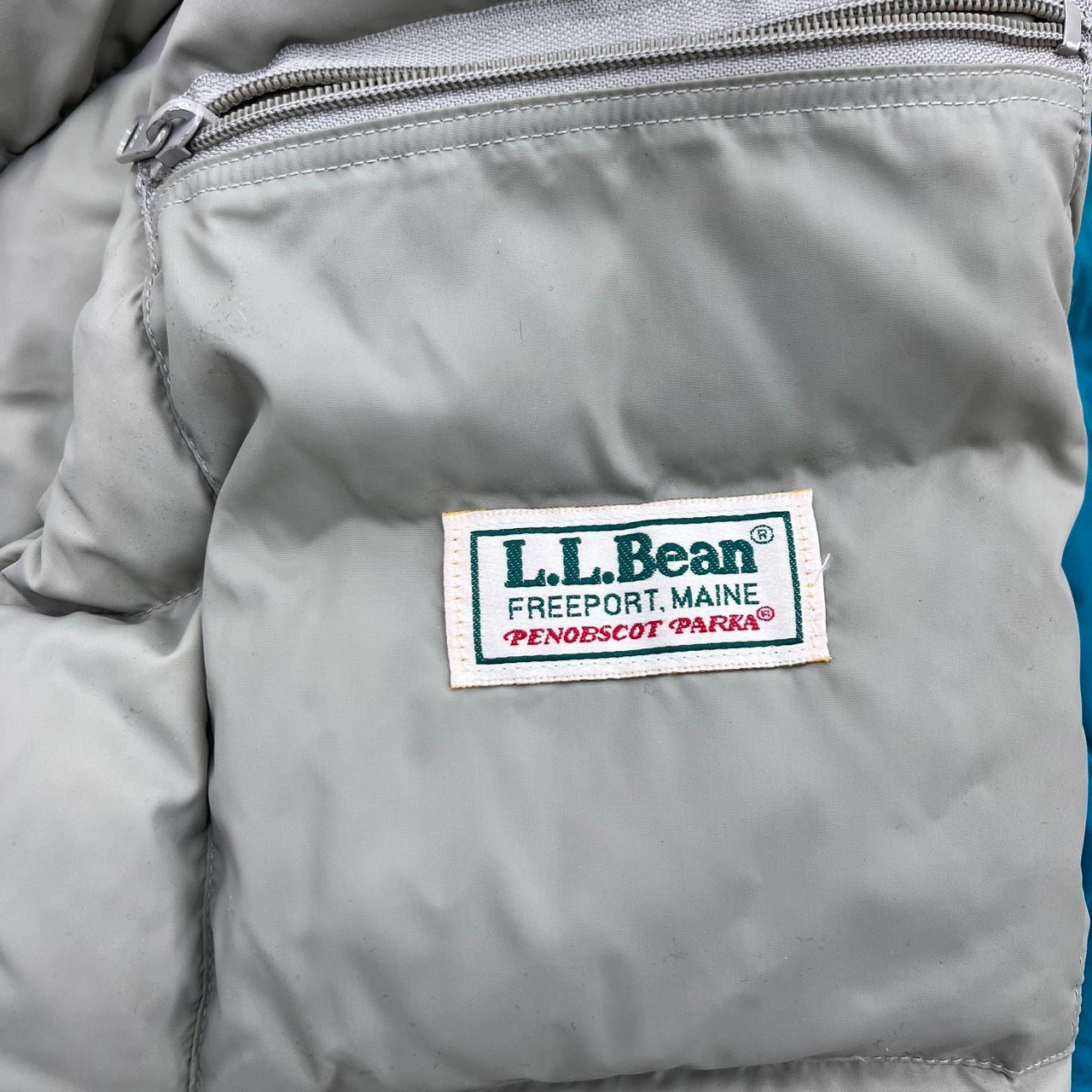 ダウンジャケット ブルー系