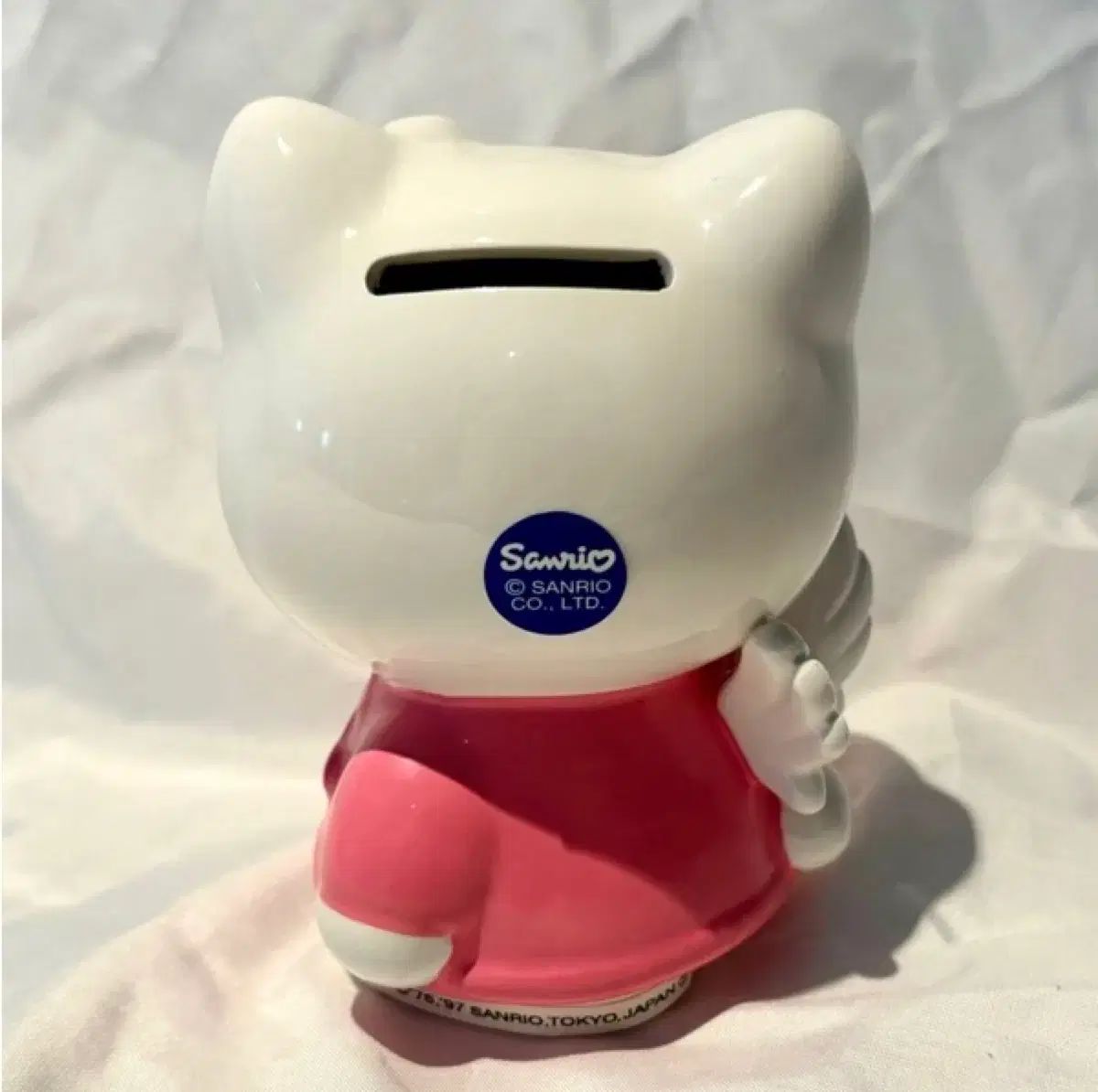 1997年 エンジェルハローキティ LINE 陶器 フィギュア 貯金箱 - メルカリ