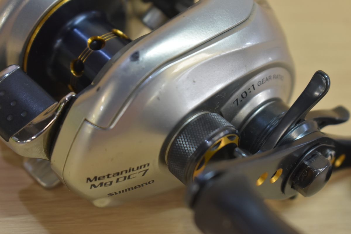 シマノ 08 メタニウム Mg DC7 SHIMANO Metanium ベイトリール バス