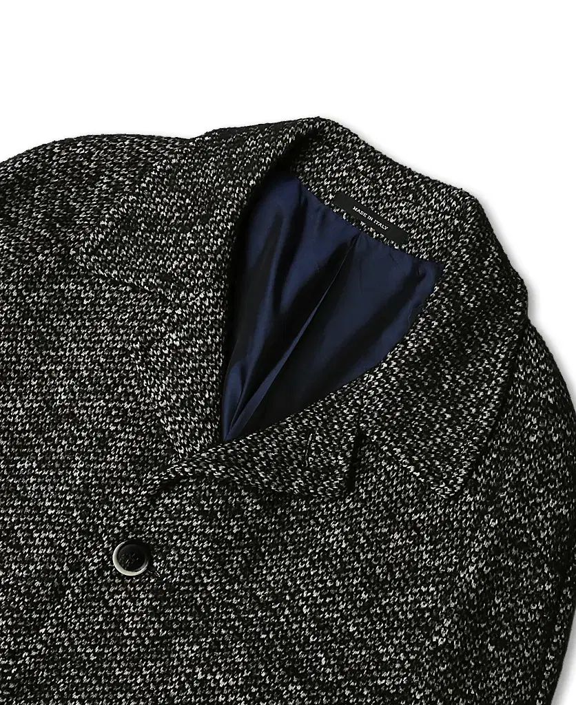 ディナー th 5 Dinner テクスチャード ファブリック イタリア製 バルマカーン コート