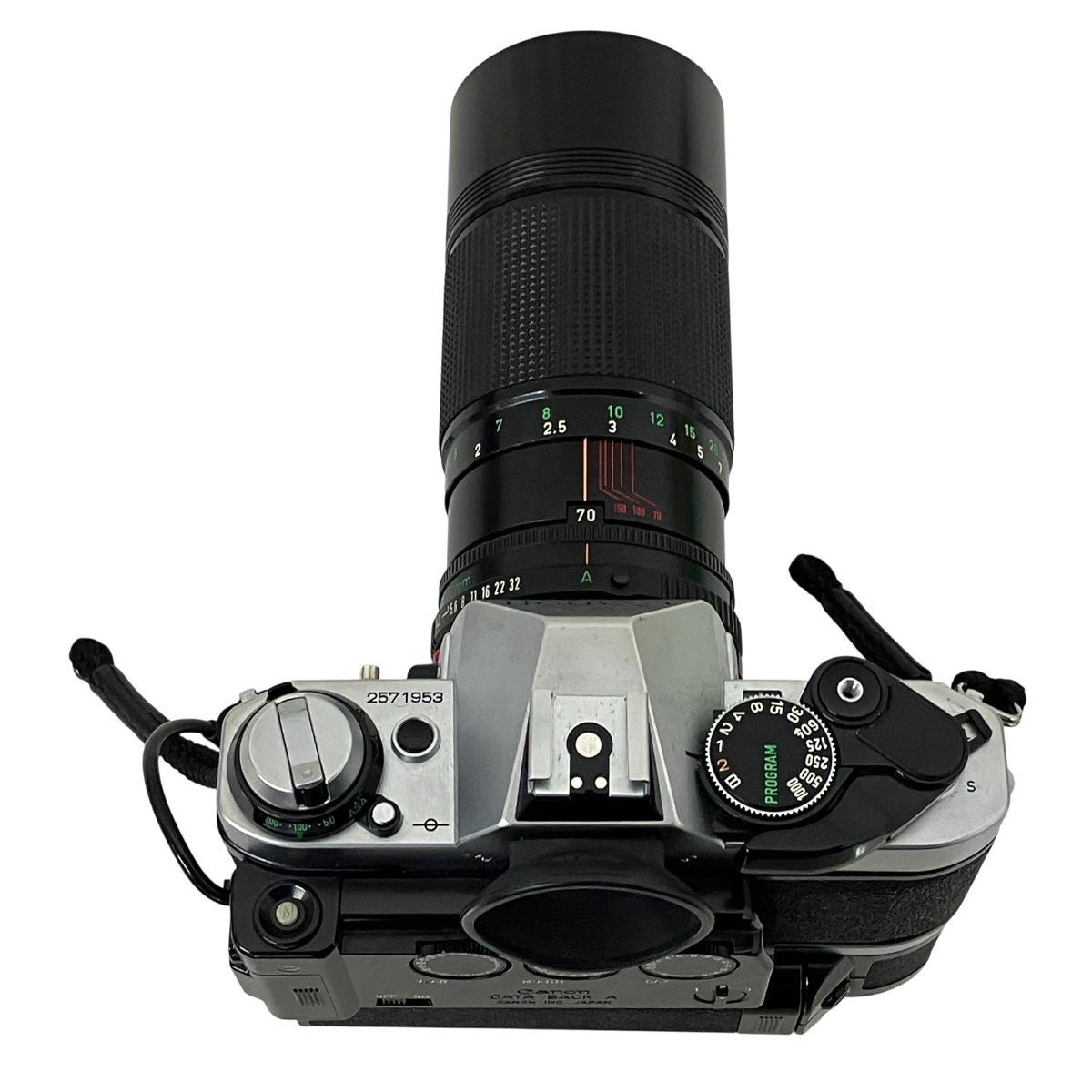 Canon AE-1 PROGRAM フィルム一眼レフカメラ CANON ZOOM LENS FD 70