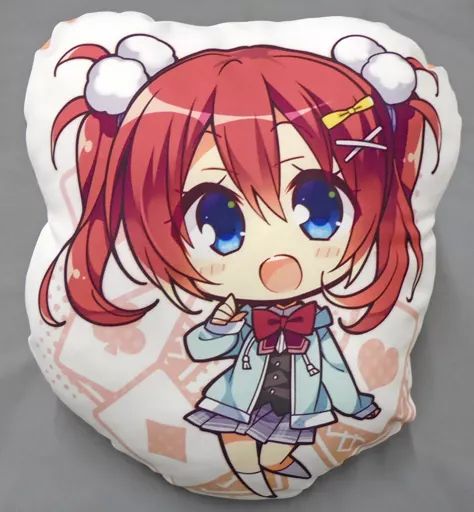 中古】クッション・抱き枕・本体(キャラクター) 壬生千咲 ビッグ