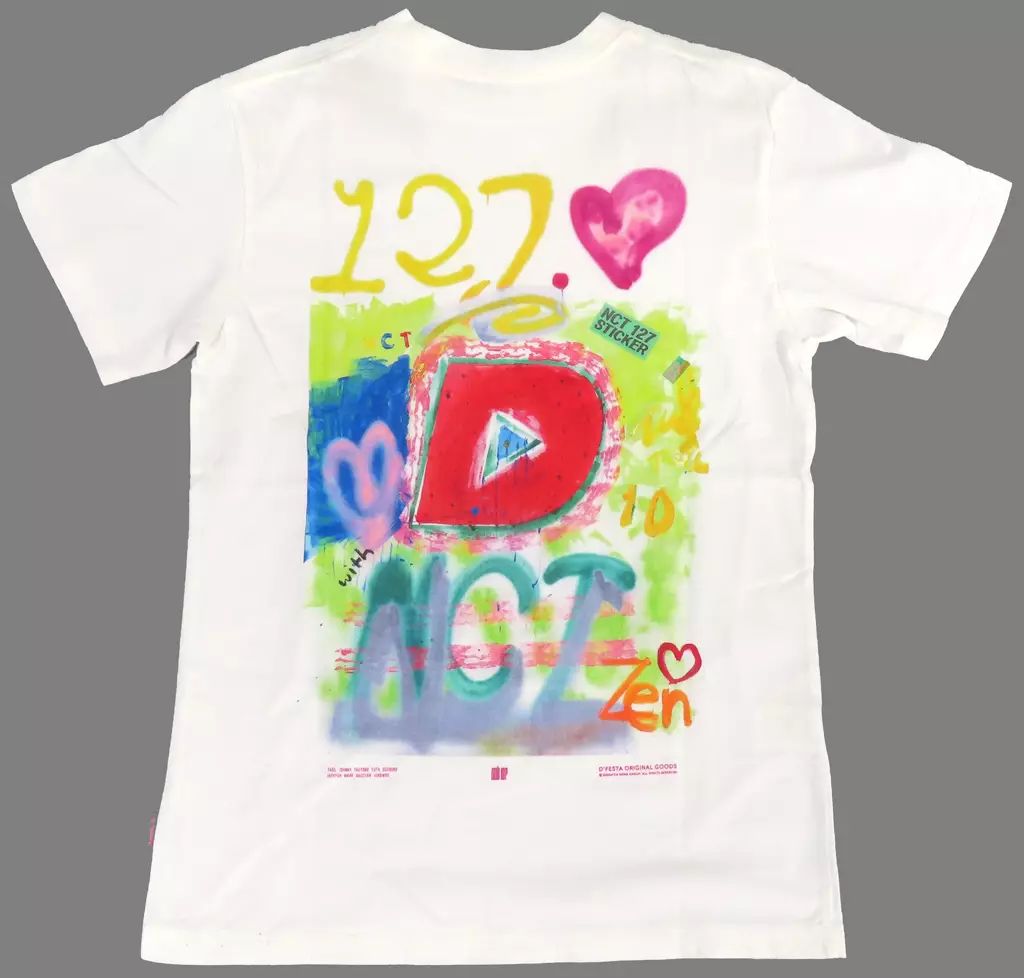 中古】衣類 NCT 127 Artist painting Tシャツ ホワイト Sサイズ 「D