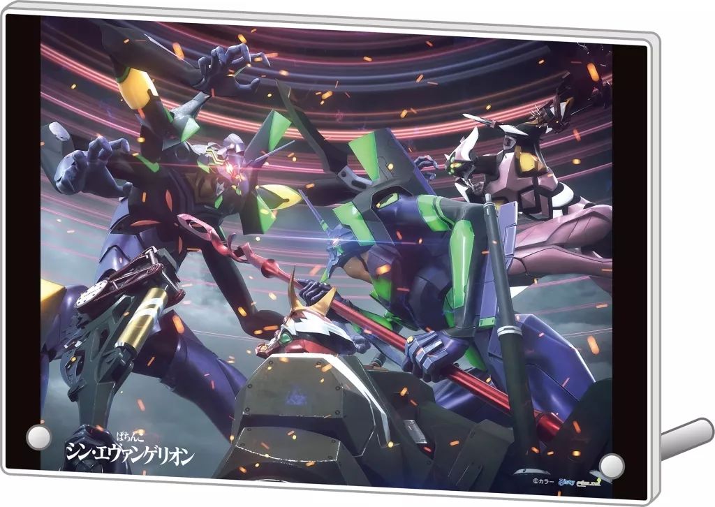 パチスロ　貴重　新世紀エヴァンゲリオン　初号機　等身大アクリル　パネル盤 P 新世紀エヴァンゲリオン ~未来への咆哮~】アクリルパネル/初号機突発