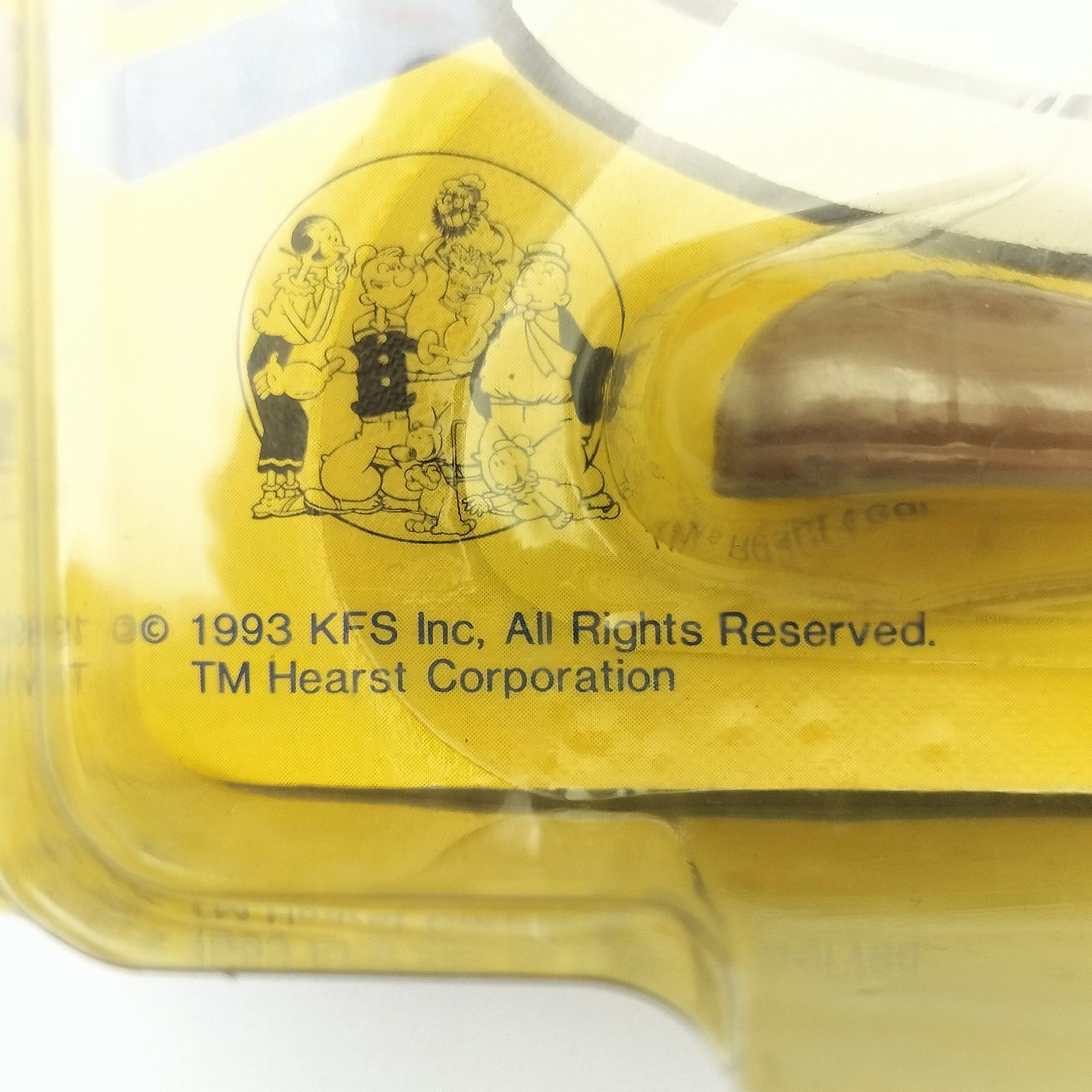 1993年製 ポパイ オリーブ・オイル ベンダブル フィギュア 未開封 当時