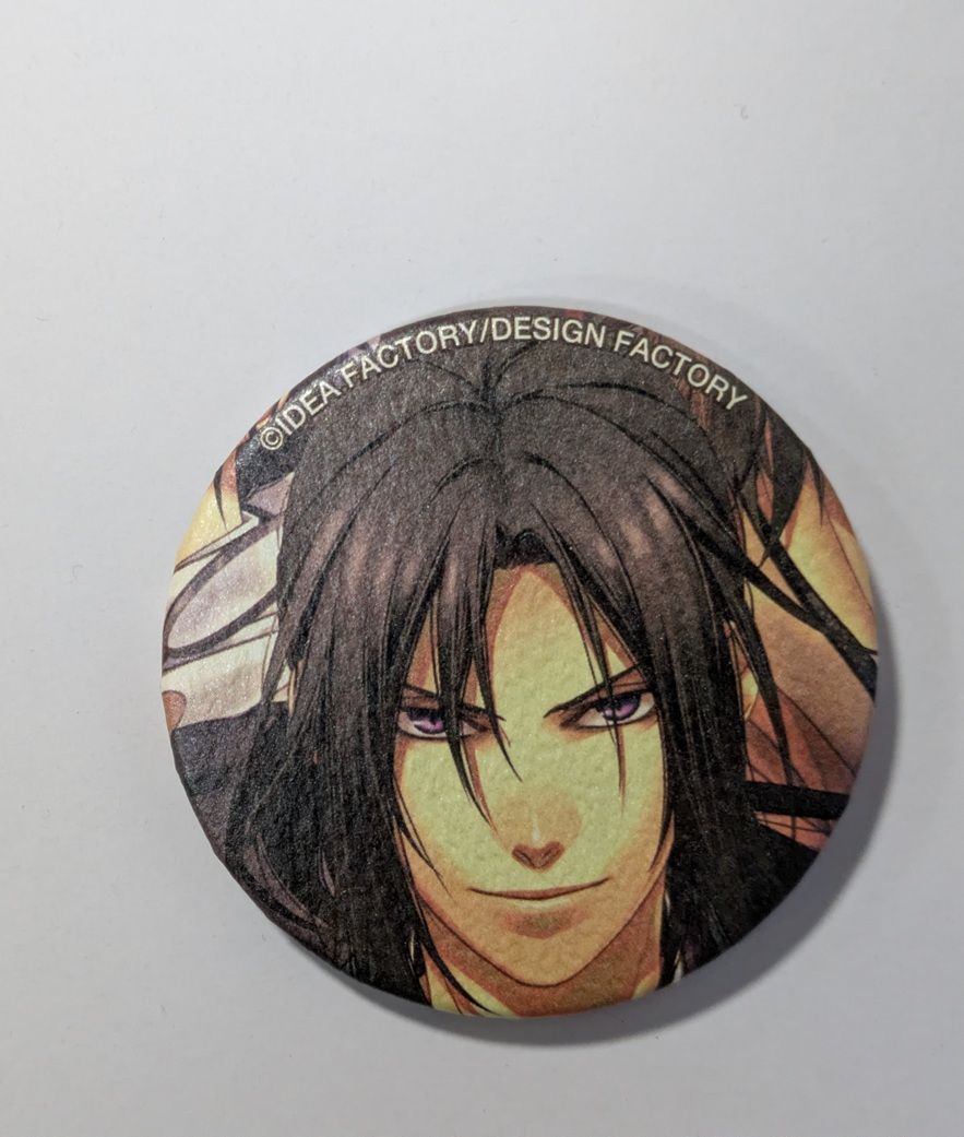 土方歳三 薄桜鬼 オトメイト 和風缶バッジコレクション 薄桜鬼 Vol.1