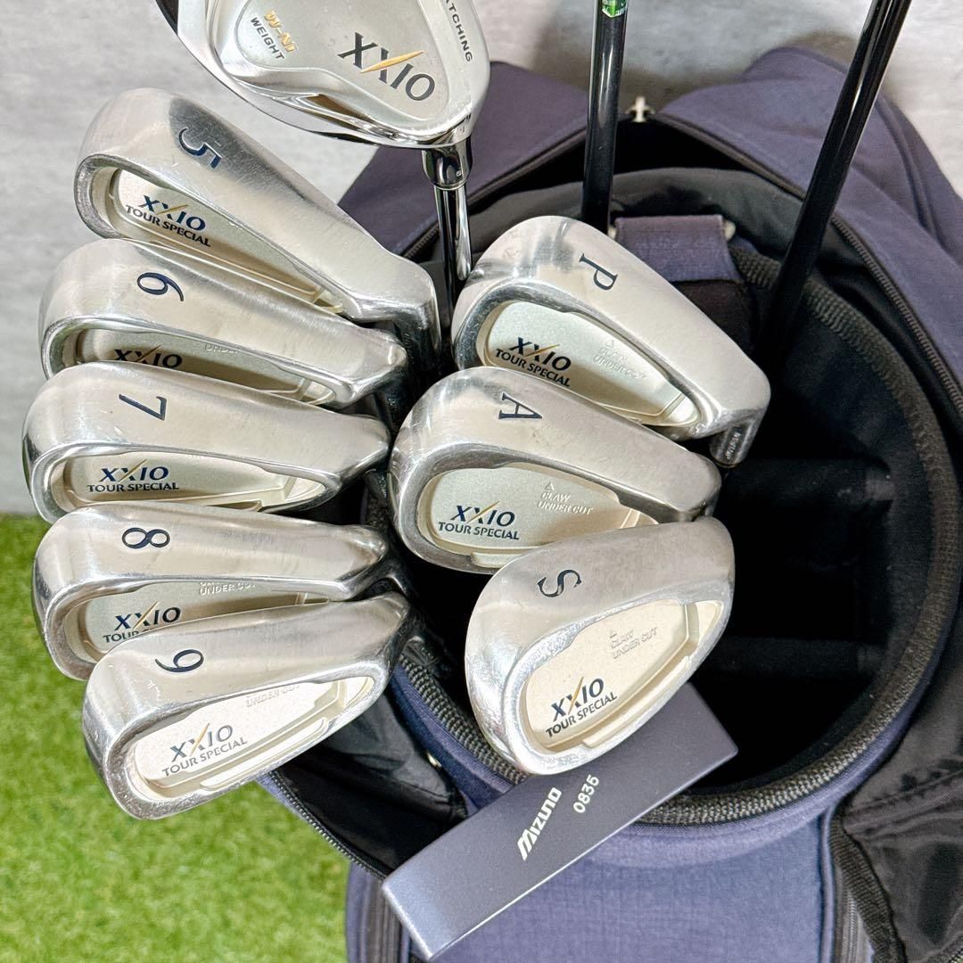 メンズクラブ12本セット おまけXXIOキャディバッグ付き ゴルフクラブセット メンズ XXIO ゼクシオ フルセット 12本 キャディ