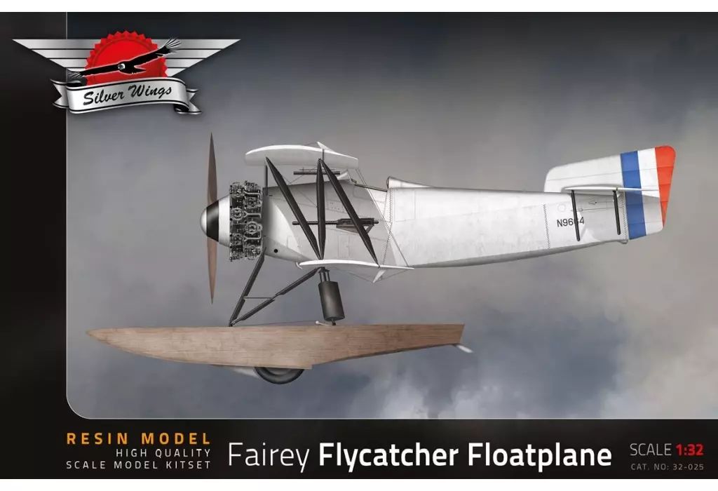プラモデル 1|32 フェアリー フライキャッチャー 木製フロートw|ホイールタイプ レジンキャストキット