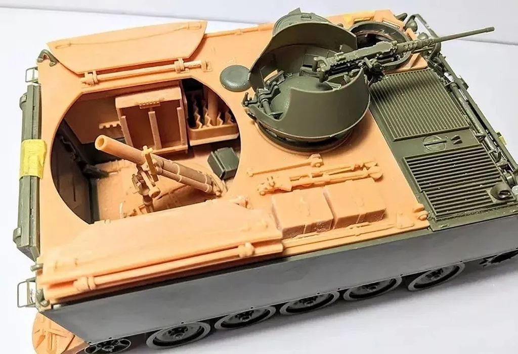 プラモデル 1|35 米 M 106自走迫撃砲改造キット AFVクラブM 113 A 1 レジンキャストキット HL 0212